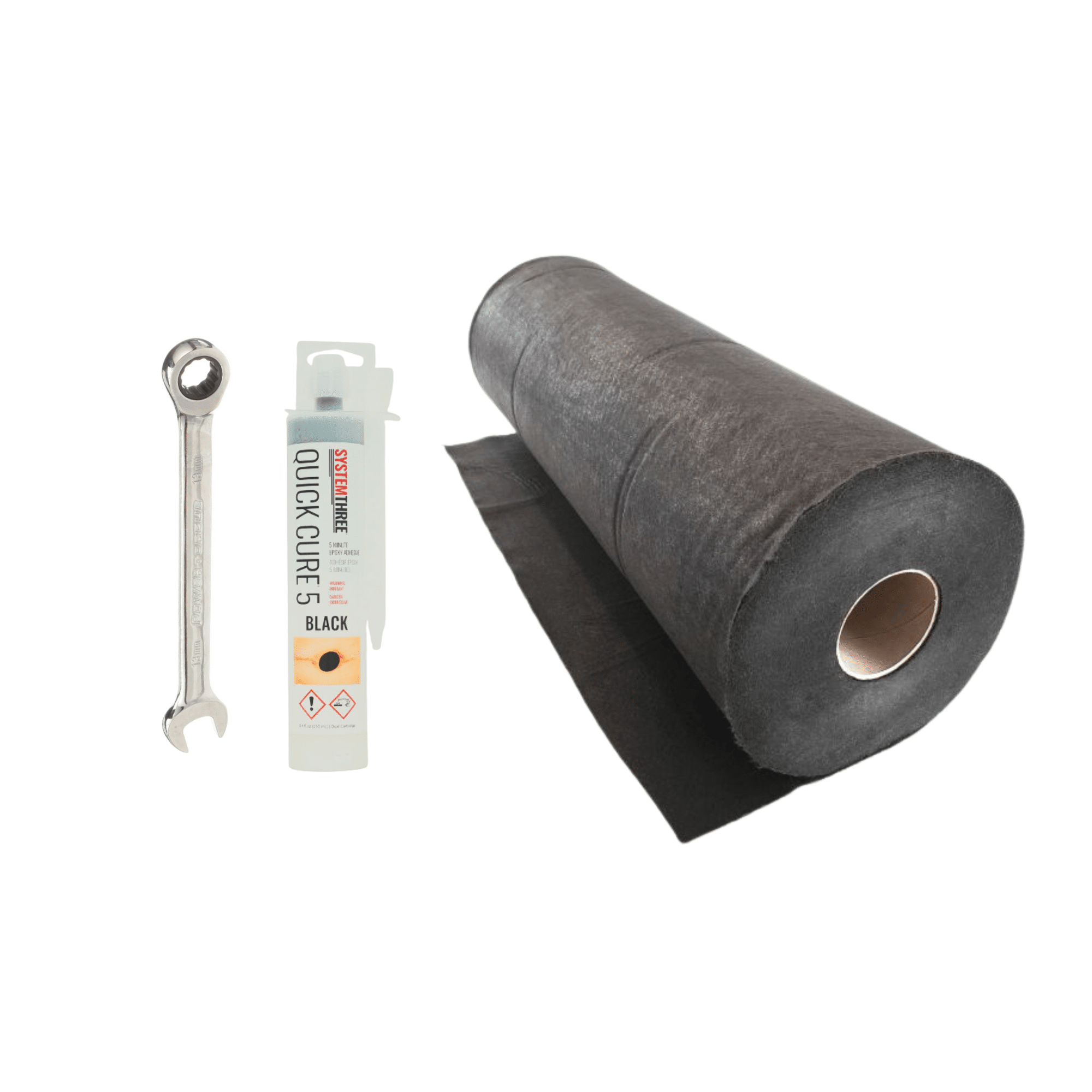 IntegraRack IR EarthBallast Mounting Kit with geotextile fabric and epoxy for solar ground mounts