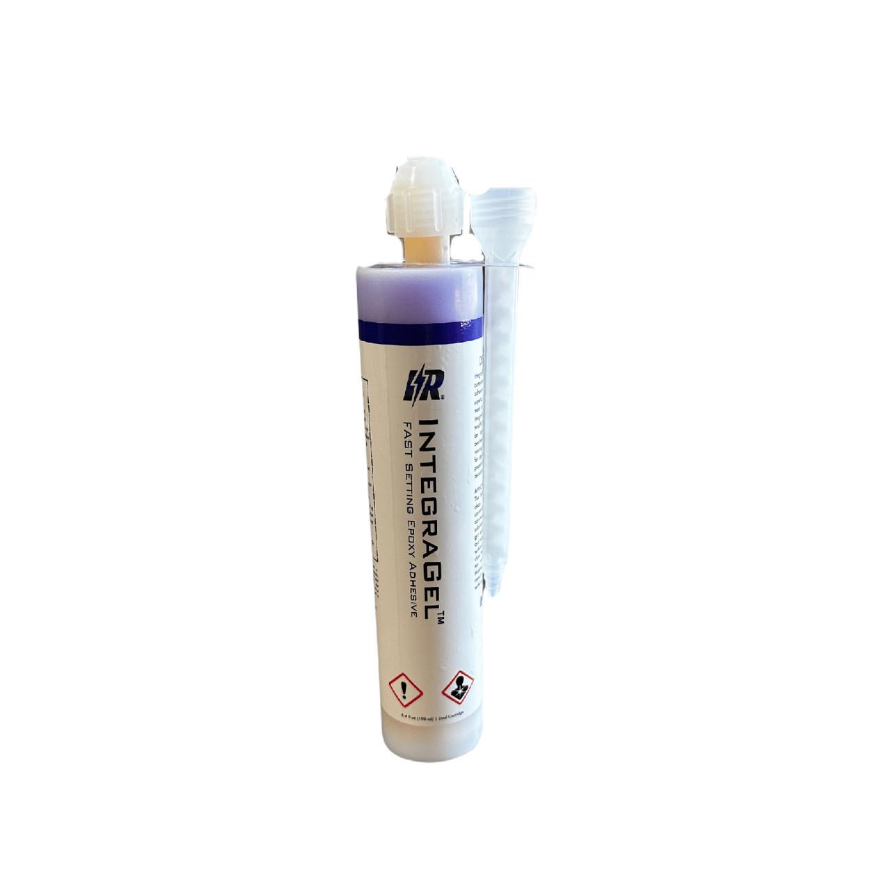 IntegraRack IntegraGel fast setting industrial strength epoxy dual cartridge with mixing nozzle